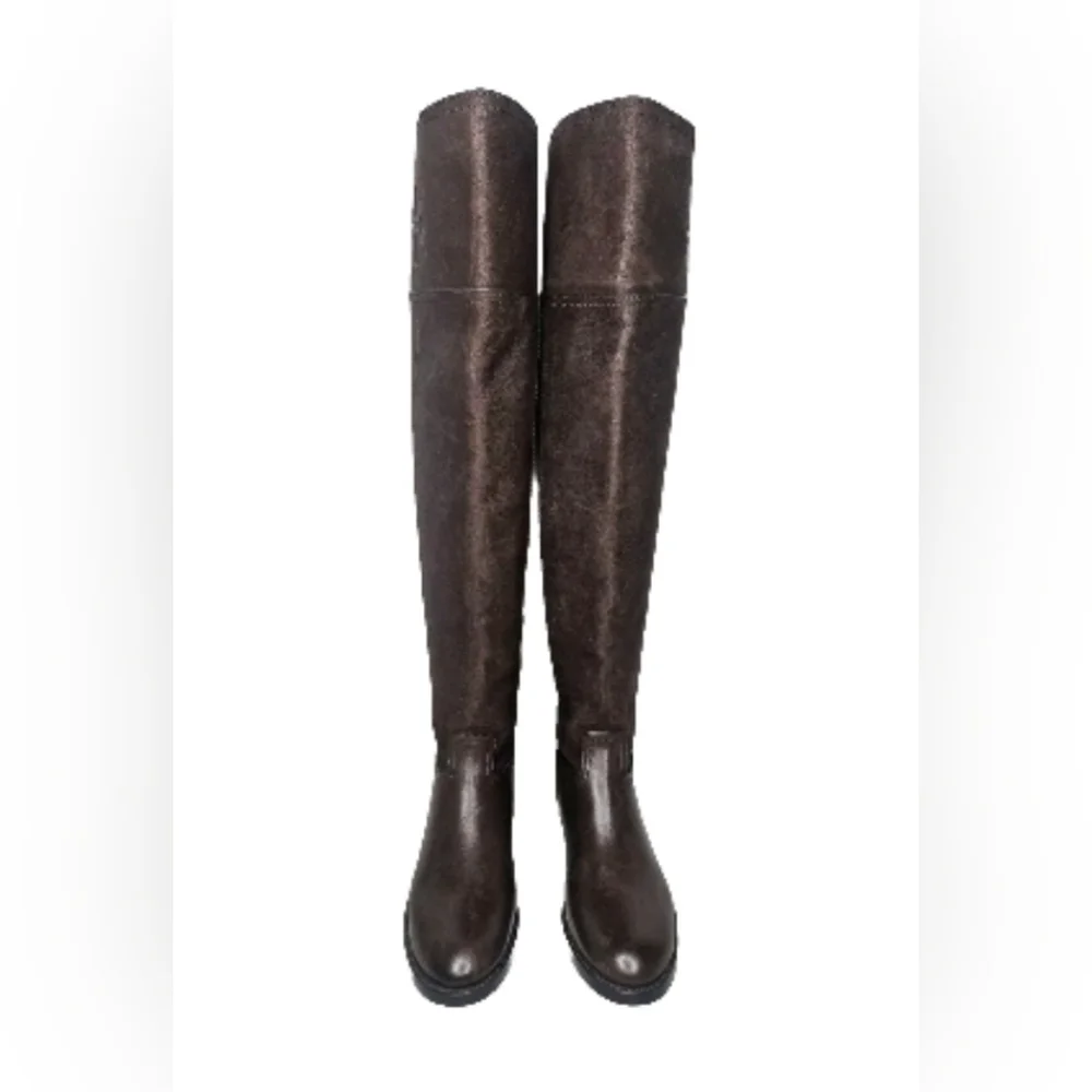 Tory Burch Over The Knee Simone Riding Boots SZ 5